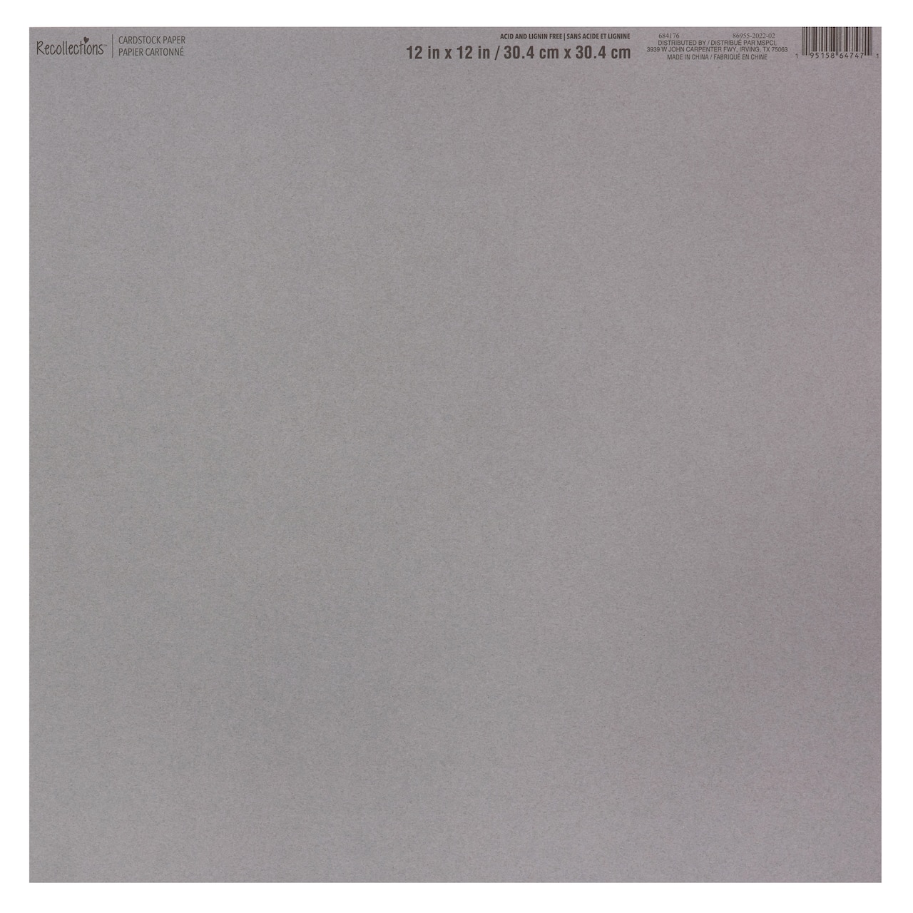 60 Pack: Smooth Solid Cardstock Paper by Recollections™, 12" x 12"